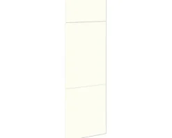 PICCANTE Smart Frontenset Hochschrank für Kühlschrank 1 Klappe und 2 Drehtüren SOFT WHITE "AP"