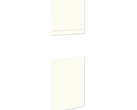 PICCANTE Smart Frontenset Hochschrank für Backofen und Microwelle 2 Drehtüren SOFT WHITE "AT"