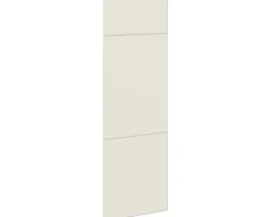 PICCANTE Smart Frontenset Hochschrank für Kühlschrank 1 Klappe und 2 Drehtüren SANDY BEIGE "AP"