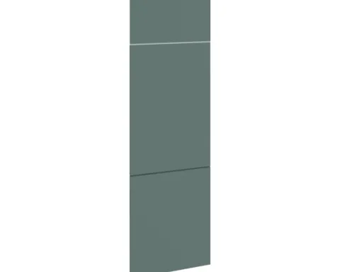 PICCANTE Smart Frontenset Hochschrank für Kühlschrank 1 Klappe und 2 Drehtüren STONE GREEN "AP"