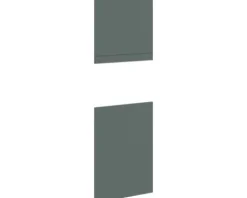 PICCANTE Smart Frontenset Hochschrank für Backofen und Microwelle 2 Drehtüren STONE GREEN "AT"