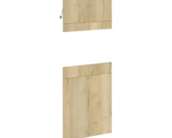 PICCANTE Smart Frontenset Midischrank für Mikrowelle 1 Drehtür 1 Blende und 1 Klappe WILD OAK "AL"