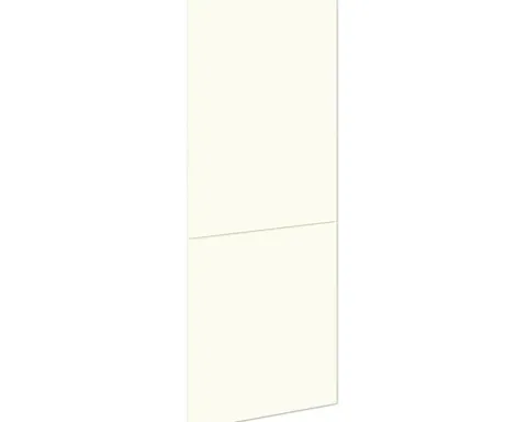 PICCANTE Smart Frontenset Midischrank 2 Drehtüren SOFT WHITE "AJ"