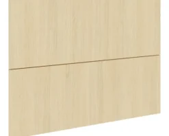PICCANTE Smart Frontenset Oberschrank 90 cm Falttür LIGHT OAK