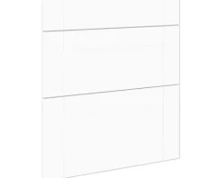 PICCANTE Smart Frontenset Unterschrank 60 cm 1 Schubkastenblende und 2 Auszugblenden COUNTRY WHITE "AC"