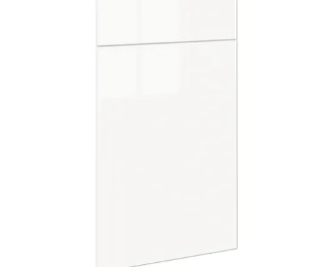 PICCANTE Smart Frontenset Unterschrank 40 cm 1 Drehtür und 1 Schubkastenblende GLOSSY WHITE hochglanz"Y"