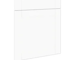 PICCANTE Smart Frontenset Unterschrank 60 cm 1 Drehtür und 1 Schubkastenblende COUNTRY WHITE 
