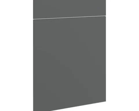 PICCANTE Smart Frontenset Unterschrank 50 cm 1 Drehtür und 1 Schubkastenblende MATT ANTHRACITE "Z"