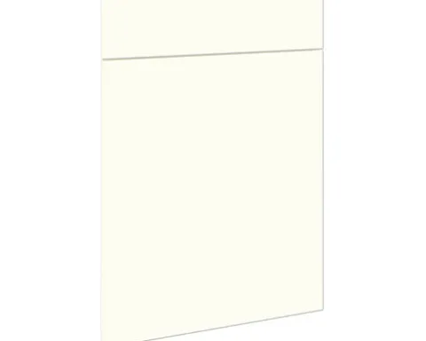 PICCANTE Smart Frontenset Unterschrank 50 cm 1 Drehtür und 1 Schubkastenblende SOFT WHITE "Z"