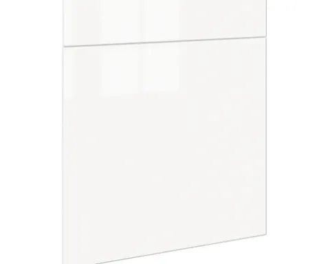 PICCANTE Smart Frontenset Unterschrank 60 cm 1 Drehtür und 1 Schubkastenblende GLOSSY WHITE hochglanz"AA"