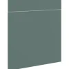 PICCANTE Smart Frontenset Unterschrank 60 cm 1 Drehtür und 1 Schubkastenblende STONE GREEN "AA"