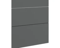 PICCANTE Smart Frontenset Unterschrank 60 cm 1 Schubkastenblende und 2 Auszugblenden MATT ANTHRACITE
