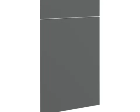 PICCANTE Smart Frontenset Unterschrank 40 cm 1 Drehtür und 1 Schubkastenblende MATT ANTHRACITE "Y"