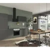 PICCANTE Smart Frontenset Unterschrank 90 cm 1 Schubkastenblende und 2 Auszugblenden MATT ANTHRACITE "AD"