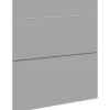 PICCANTE Smart Frontenset Unterschrank 60 cm 1 Schubkastenblende und 2 Auszugblenden BASALT GREY "AC"