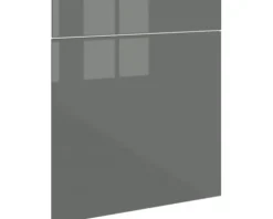 PICCANTE Smart Frontenset Unterschrank 60 cm 1 Drehtür und 1 Schubkastenblende LAQUER ANTHRACITE hochglanz 