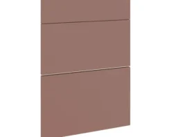 PICCANTE Smart Frontenset Unterschrank 50 cm 1 Schubkastenblende und 2 Auszugblenden RUST RED 