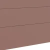 PICCANTE Smart Frontenset Unterschrank 90 cm 1 Schubkastenblende und 2 Auszugblenden RUST RED "AD"
