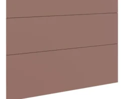 PICCANTE Smart Frontenset Unterschrank 90 cm 1 Schubkastenblende und 2 Auszugblenden RUST RED "AD"