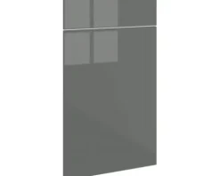 PICCANTE Smart Frontenset Unterschrank 40 cm 1 Drehtür und 1 Schubkastenblende LAQUER ANTHRACITE hochglanz