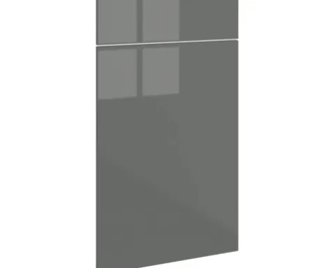 PICCANTE Smart Frontenset Unterschrank 40 cm 1 Drehtür und 1 Schubkastenblende LAQUER ANTHRACITE hochglanz "Y"