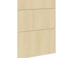 PICCANTE Smart Frontenset Unterschrank 50 cm 1 Schubkastenblende und 2 Auszugblenden LIGHT OAK "AB"
