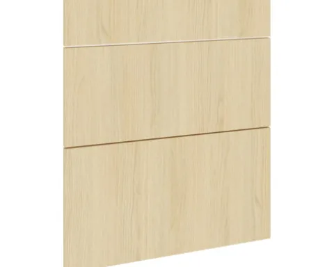 PICCANTE Smart Frontenset Unterschrank 60 cm 1 Schubkastenblende und 2 Auszugblenden LIGHT OAK "AC"