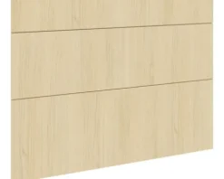 PICCANTE Smart Frontenset Unterschrank 90 cm 1 Schubkastenblende und 2 Auszugblenden LIGHT OAK "AD"