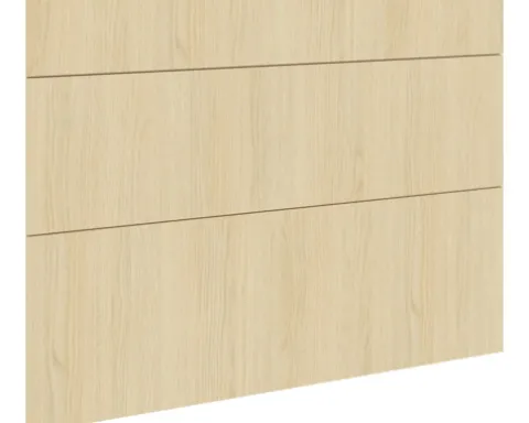 PICCANTE Smart Frontenset Unterschrank 90 cm 1 Schubkastenblende und 2 Auszugblenden LIGHT OAK "AD"