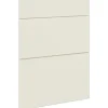 PICCANTE Smart Frontenset Unterschrank 50 cm 1 Schubkastenblende und 2 Auszugblenden SANDY BEIGE "AB"