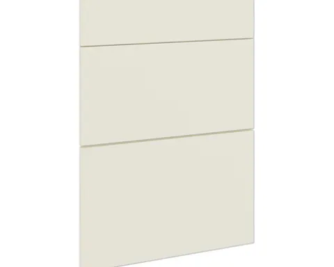 PICCANTE Smart Frontenset Unterschrank 50 cm 1 Schubkastenblende und 2 Auszugblenden SANDY BEIGE "AB"