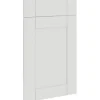 PICCANTE Smart Frontenset Unterschrank 40 cm 1 Drehtür und 1 Schubkastenblende COUNTRY GREY "Y"