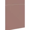 PICCANTE Smart Frontenset Unterschrank 50 cm 1 Drehtür und 1 Schubkastenblende RUST RED "Z"