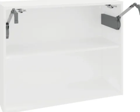 PICCANTE Smart Hängeschrankkorpus für 1 Falttür BxTxH 90 x 33 x 70,4 cm SOFT WHITE Clickmontage "Nr. 15"