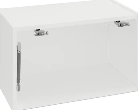 PICCANTE Smart Hängeschrankkorpus für Klappenschrank BxTxH 60 x 33 x 35,2 cm SOFT WHITE Clickmontage "Nr. 14"