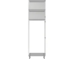 PICCANTE Smart Hochschrankkorpus Seitenpaket BxTxH 60 x 55,5 x 211,8 cm SOFT WHITE Clickmontage 