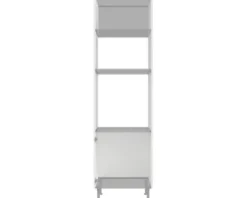PICCANTE Smart Hochschrankkorpus Seitenpaket BxTxH 60 x 55,5 x 211,8 cm SOFT WHITE Clickmontage 