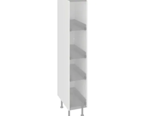 PICCANTE Smart Midi-Apotherschrankkorpus Seitenpaket BxTxH 30 x 56,5 x 176,6 cm SOFT WHITE Clickmontage "Nr. 43"