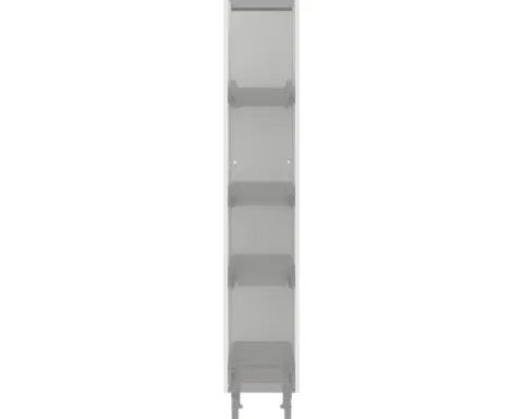PICCANTE Smart Midi-Apotherschrankkorpus Seitenpaket BxTxH 30 x 56,5 x 176,6 cm SOFT WHITE Clickmontage "Nr. 43"