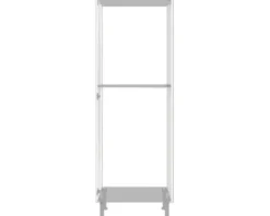PICCANTE Smart Midischrankkorpus Seitenpaket BxTxH 60 x 55,5 x 176,6 cm SOFT WHITE Clickmontage
