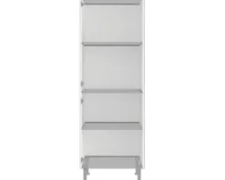 PICCANTE Smart Midischrankkorpus Seitenpaket BxTxH 60 x 55,5 x 176,6 cm SOFT WHITE Clickmontage