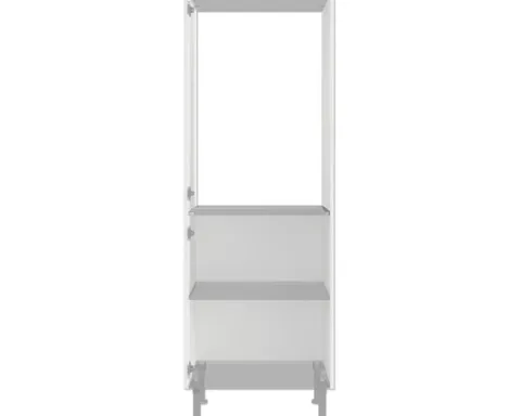 PICCANTE Smart Midischrankkorpus Seitenpaket BxTxH 60 x 55,5 x 176,6 cm SOFT WHITE Clickmontage "Nr. 37"