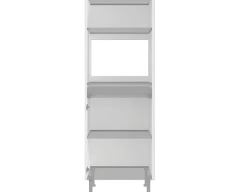 PICCANTE Smart Midischrankkorpus Seitenpaket BxTxH 60 x 55,5 x 176,6 cm SOFT WHITE Clickmontage "Nr. 37"