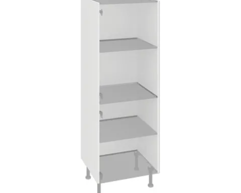 PICCANTE Smart Midischrankkorpus Seitenpaket BxTxH 60 x 55,5 x 176,6 cm SOFT WHITE Clickmontage "Nr. 37"
