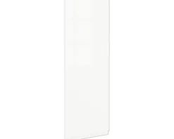 PICCANTE Smart Schranktür für Oberschrank 30 x 89,2 cm LAQUER WHITE hochglanz lackiert mit integrierter Griffmulde "F"