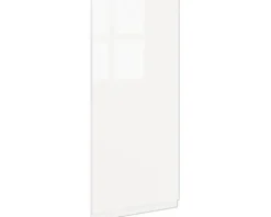 PICCANTE Smart Schranktür für Oberschrank 30 x 70 cm LAQUER WHITE hochglanz lackiert mit integrierter Griffmulde "A"