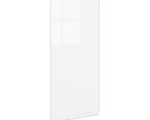 PICCANTE Smart Schranktür für Oberschrank 30 x 70 cm LAQUER WHITE hochglanz lackiert mit integrierter Griffmulde "A"