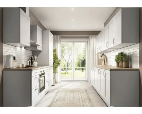 PICCANTE Smart Schranktür für Oberschrank 30 x 70 cm COUNTRY GREY "A"