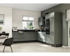 PICCANTE Smart Schranktür für Oberschrank 30 x 70 cm STONE GREEN "A"