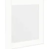 PICCANTE Smart Schranktür mit Glas für Oberschrank 60 x 70 cm Landhaus weiß matt "T"